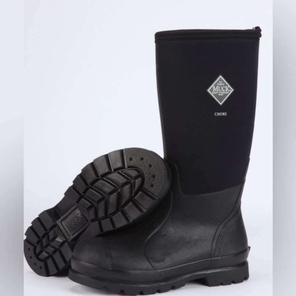 The Original MUCK Men's Chore Work Boot Tall, CHH000A, Size 11